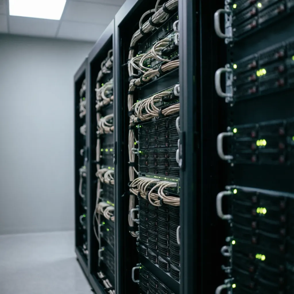 Server-Racks einer On-Premises-Infrastruktur